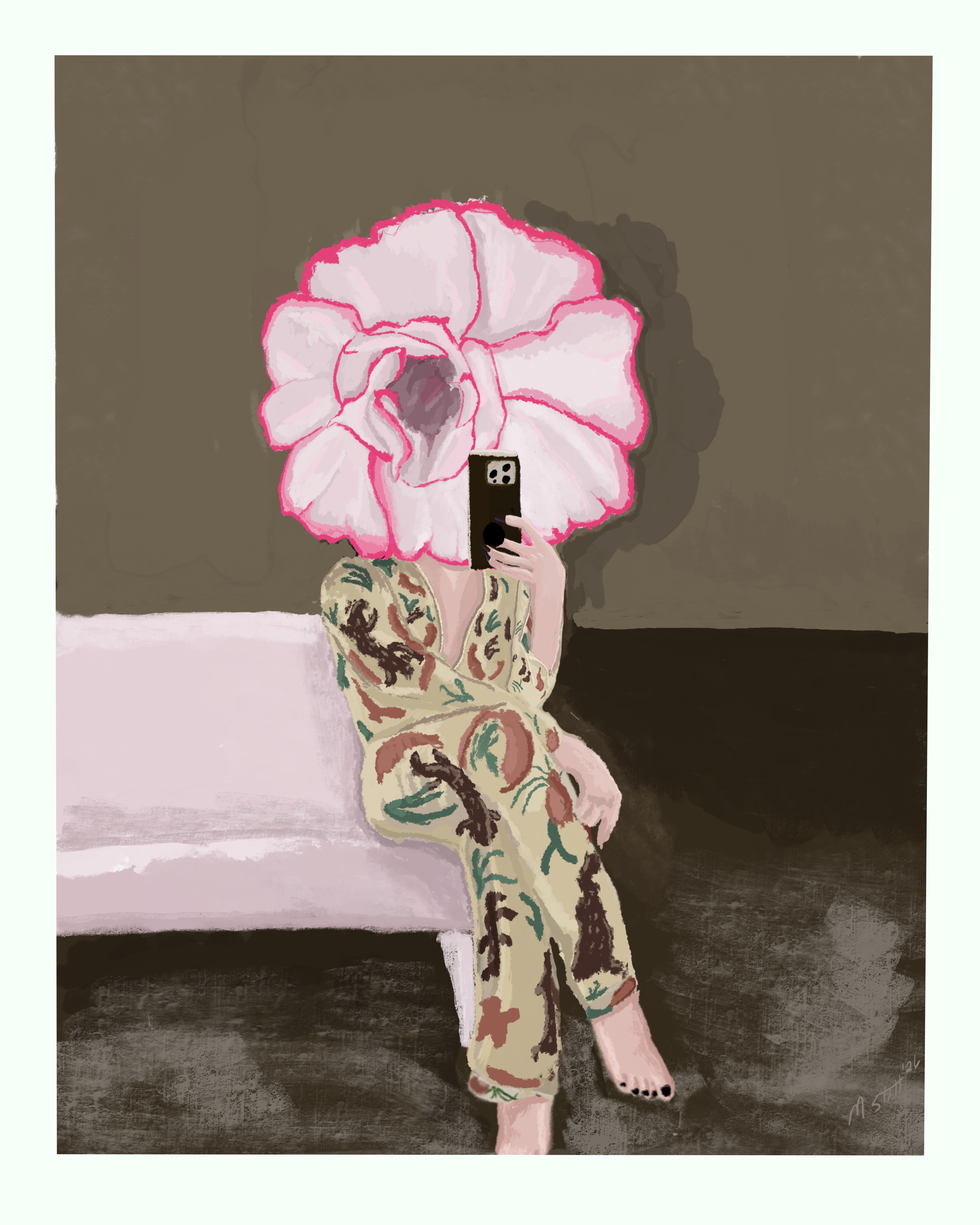 FIELD ILLUSTRATION - THE DESERT ROSE