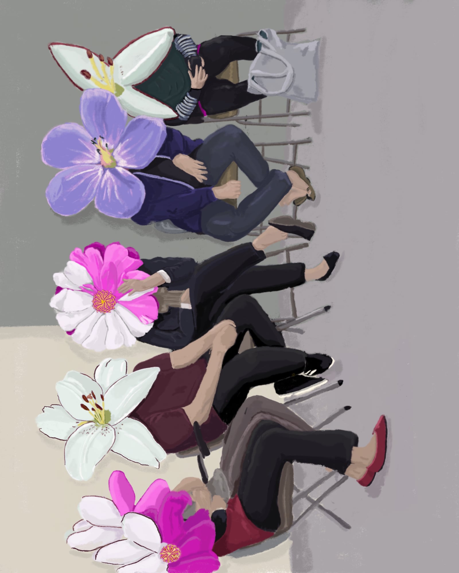 Flower-Born: Waiting Room